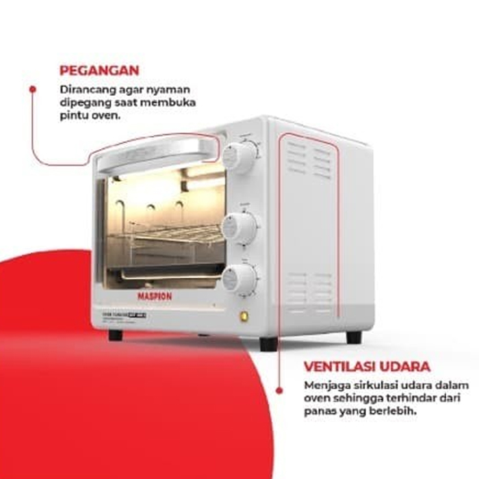 Maspion Oven Toaster 18 Liter - MOT1801S